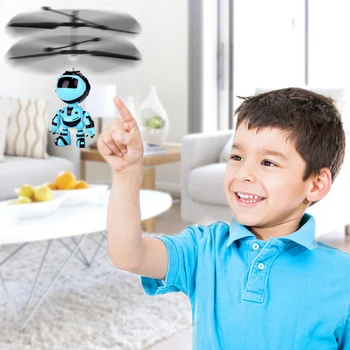 Inteligentna Senzorska Leteči Robot Otroci Igrače Elektronske Zrakoplova Vzmetenje Igrače Priročen In Enostaven, Varen Za Uporabo Srčkan Slog, Otroci