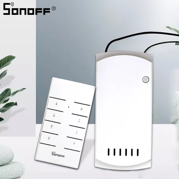 SONOFF IFAN03/RM433 Wifi Smart Stropni Ventilator Zatemnilno Stikalo za Ventilator z Led Svetlobno Hitrostjo Daljinski upravljalnik 433mhz Delo z googlova Domača stran
