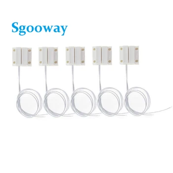 Brezplačna dostava Sgooway doma alarmni sistem magnetne žično Vrat Senzor