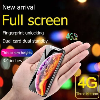 Super Mini Melrose 2019 4G Lte Najmanjši Pametni telefon 3.4