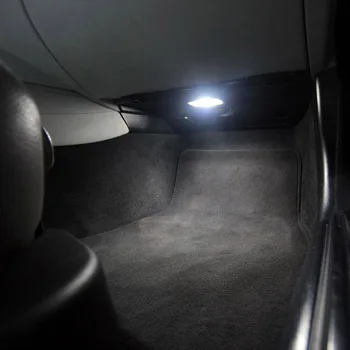 Edislight 12Pcs Bela Canbus LED Žarnica Avto Žarnice Notranjost Paket Komplet Za obdobje 2006-2010 Dodge Charger Zemljevid Dome Trunk Ploščo Svetlobe