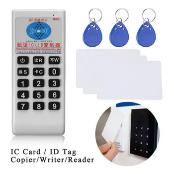 Ročni RFID 125Khz-13.56 MHZ kopirni stroj Duplicator Cloner RFID, NFC IC Card Reader z Pisatelj Kartice Obleko