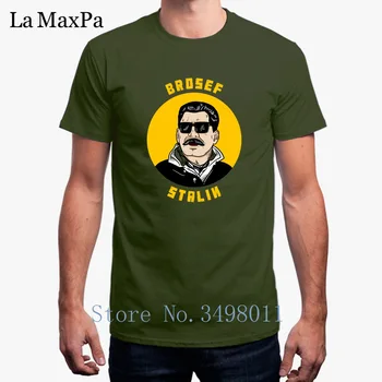 Nov Prihod Brosef Stalin T-Shirt Oblačila moška T Majica Bombaž Poletje, Mens Tee Majica Moški Plus Velikost 3xl Vrhovi