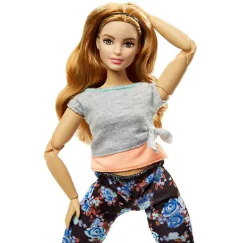Prvotni Barbie Gimnastika Sklepov Premikanje Dekle Igrače in Modni Lutka Izobraževalne Igrače Božič Dekle Rojstni dan Igrače Darilo