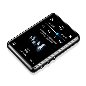 Original Bluetooth 5.0 kovin, MP4 predvajalnik, zaslon na dotik, za 2,4 palčni vgrajeni zvočnik 16 G z e-knjige, radio, snemanje, predvajanje videa