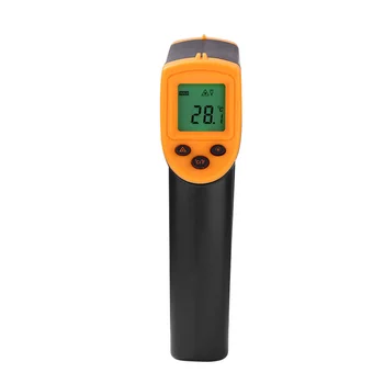 HW600 Digitalni Infrardeči Termometer Laserski Merilnik Temperature brezkontaktno Pyrometer Merjenje IR Termometer -50~600 Celzija
