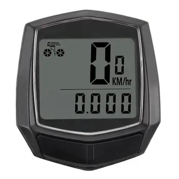 Kolo merilnik Hitrosti, Števec kilometrov Kolo štoparica Računalnik Z Digitalnim prikazom Nepremočljiva Kolesarjenje LCD zaslon za Šport Pribor