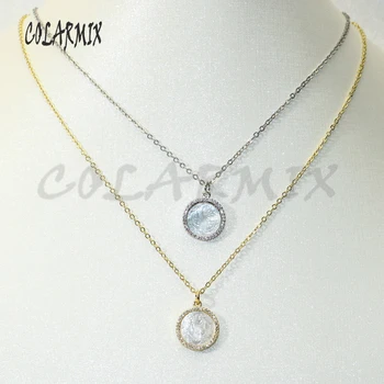 8 Kos Bog pendantes ogrlica lupini čar vere nakit modni dodatki cirkon pribor jewlery za ženske 9604