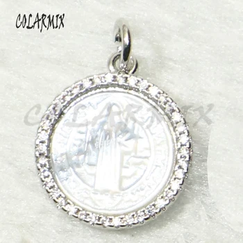 8 Kos Bog pendantes ogrlica lupini čar vere nakit modni dodatki cirkon pribor jewlery za ženske 9604