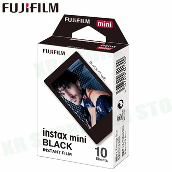Fujifilm Instax 20 Črnega okvirja + 20 črno beli Film Foto Papir Za Fuji Instant Mini 11 8 9 70 7s 50s 90 25 SP-1 2 Kamera