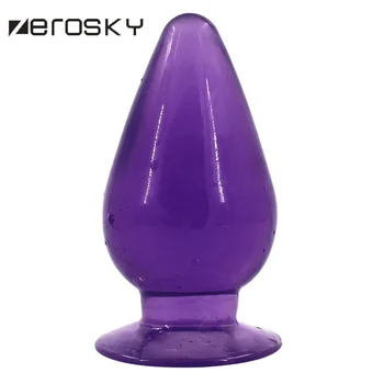 Zerosky analni dilator big butt plug veliko sesalno pokal analni čepi odraslih unisex sex igrače za žensko analne kroglice buttplug