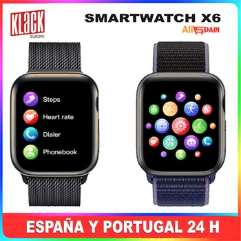 Pametno Gledati Moški Ženske 2020 X6 Smartwatch Šport Španija Sodobnih Digitalnih Teče Klack
