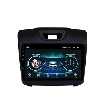 Avto Radio Za Chevrolet S10 Isuzu DMAX 2016 2017 2018 Android 8.1 9 palčni zaslon na Dotik, GPS Navigacija Multimedia Player