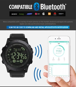 MNWT Smartwatch 33-mesečni Čas Pripravljenosti 24h Vse Vremenske razmere Spremljanje Pametno Gledati Za IOS In Android