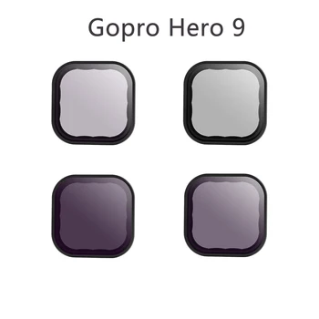 TELESIN Filtri Set Za Gopro 9 CPL ND 8 16 32 Objektiv ND8 Filter ND16 ND32 Za Gopro Hero 9 Dejanje Kamero Go Pro Hero9