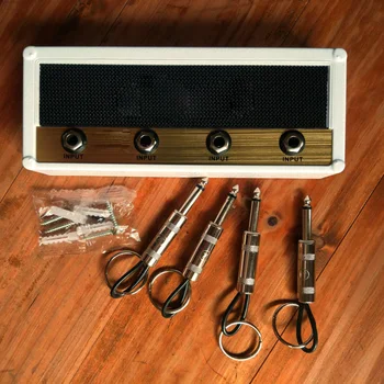 Tipka za Shranjevanje Kitara Keychain Imetnik Jack II Rack 2.0 Električni Tipko Rack Amp Vintage Ojačevalec Darilo Dropshipping Kavelj