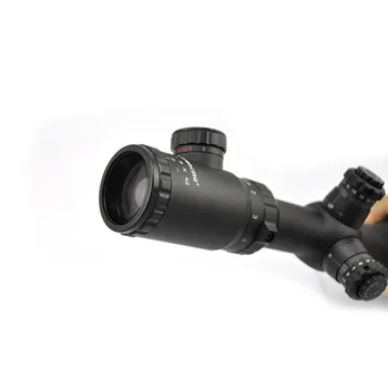 Visionking 1.5-6x42 Riflescope Mil-Dot 30 mm IRRifle Za Področje 223 308 30-06 AR15 AK Za Lov Vojaške Optika W/11 mm Nosilci