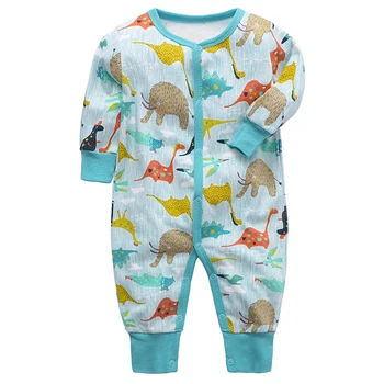Baby Fantje Dekleta Oblačila Za Novorojenčka Jumpsuit Za Malčke Spalnik Pajama 3-24 Mesecev Otroška Oblačila