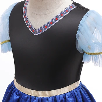 2020 Dekle Obleko Otroci Poletje Princesa Obleke Z Cape Set Za 3-10 Let Dekleta Kostume Otrok, Cosplay Oblačila