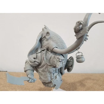 1/10 stari fantasy človek bojevnik bankrot Smolo slika Model kompleti Miniaturni gk Unassembly Unpainted