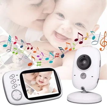 603 monitor za video nadzor 3.2 palčni LCD prenosni monitor IR Nočno Vizijo 2 način Govori Lullabies Senzor Temperature