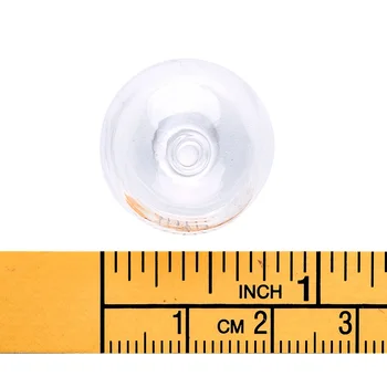100 Kos 20 mm Prozorno Jasno Krog Ročno Pihano Steklo Svetu Kroglice z 2 mm Luknjo za DIY Nakit, Izdelava Wholesales