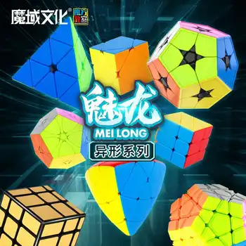 Moyu meilong Skew Piramida Megaminx SQ1 Nemoteno Magic Cube Čudno obliko Twist neo Cube za hitro Cuber WCA Professuinal kocka igrača