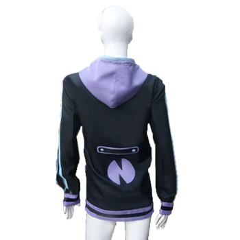 Netune Vijolično Srce Hoodie oblačila Hyperdimension Neptunia Cosplay kostum 2 stilov, lahko izberete