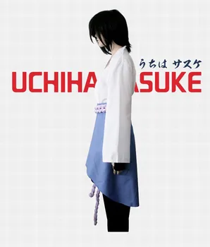 Uchiha Sasuke cosplay kostum anime Naruto Shippuden tretje Generacije Oblačila halloween Party
