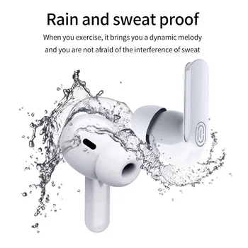Brezžične slušalke bluetooth slušalke z mikrofonom šumov slušalke športne slušalke s polnjenjem polje za mobilni telefon