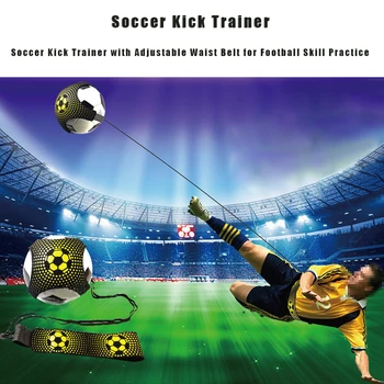 Nastavljiv Nogometno Kick Trener pasu Pasu Nogometno Spretnost Prakse, Pomoči za Usposabljanje, za Vadbo na Prostem Šport Okraski