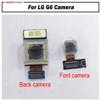 Preizkušen Original Za LG G6 H870 H871 H872 LS993 VS998 US997 H873 Nazaj, Kamera Zadaj, spredaj z majhno kamero + steklo objektiva + okvir