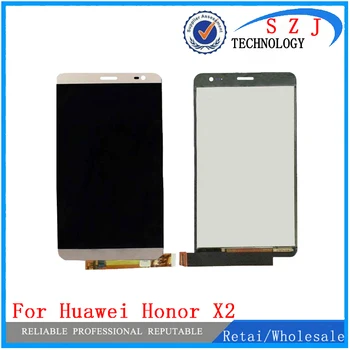 Novo Za Huawei Honor X2 MediaPad X2 GEM-703L Zaslon LCD + Touch Screen Računalnike Stekla, Senzor Skupščine Brezplačna Dostava