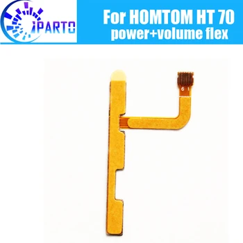HOMTOM HT70 Strani Gumb Flex Kabel Prvotne Power + Volume gumb Flex Kabel za popravilo delov za HOMTOM HT70
