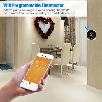 Tuya Smart Wifi Termostat Temperaturni Regulator Za Vodo/Električno Talne Ogrevanje/Voda Plinski Kotel Deluje Z Alexa Googlova Domača Stran