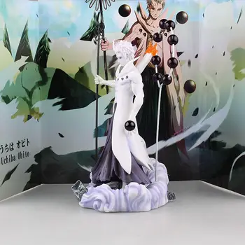 25 cm Naruto Shippuden Uchiha Obito Anime Akcijska Figura, PVC Zbirka igrač za božično darilo