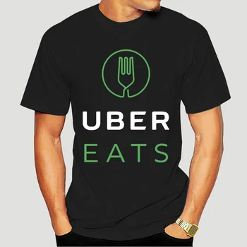 Uber Poje Dostava Hrane Nova Črna Majica-2036A