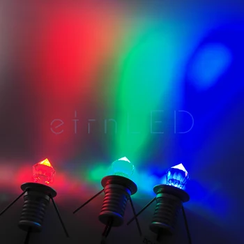 EtrnLED Kristalno Pozornosti RGB Vgradne Stropne Dekoracijo Zatemniti Notranji Ogenj Anti Glare COB Nakit Omarico, Omaro 1W DC12V