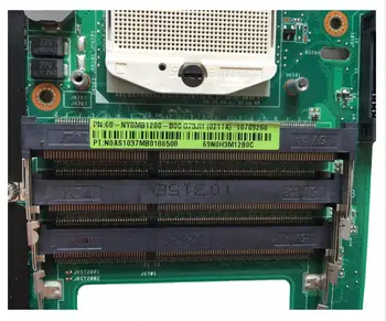 Odlično 2 Reži Za ASUS G73JH Serije Prenosni računalnik z Matično ploščo 60-NY8MB1200 HM55 DDR3 G73 REV:2.0 Dela