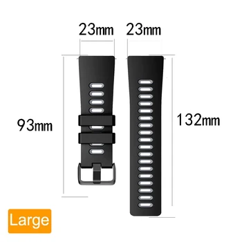 Za Fitbit Obratno Silikonski Trak Watch Band 23 mm Združljiv za Nazaj 2/Nazaj/Nazaj Lite Edition&Obratno Posebna Izdaja