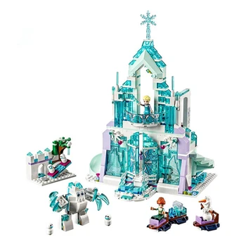 Zamrznjeno 2 Nove Serije, ki je Združljiv s Prijatelji Princesa Set Model Stavbe, Bloki, Opeke Igrače Najboljše Darilo za Otroke