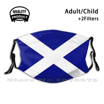 Andrejev Križ Zastavo Moda Zaščitne Maske Nicola Jesetra Prvi Minister Škotska Škotska Andrejev Križ Scot Škoti Snp Neodvisnost