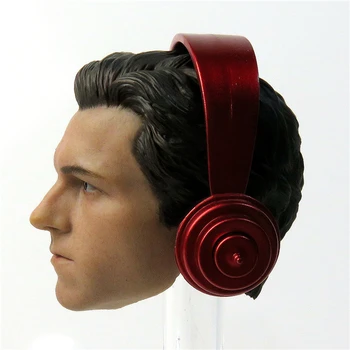 1/6 Obsega Slika Scene Pribor Head-mounted Premagal Slušalke Snemalnik Model 6 Stilov za 12 cm Dejanje Slika