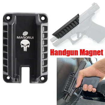 Magorui Pištolo Mount Magnet Magnetni Ravno Vrh Pištolo Mount Skriti Taktično strelno Orožje, Pribor Za Glock Sig XD M&P Ruger