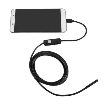 720P Cev Endoskop 5,5 mm 2M Micro USB, HD Kamera Borescope Pregled za PC Android Telefon IP67 Nepremočljiva Področje 6 Belih Led 66