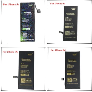 DORAYMI Litijeva Baterija za Apple iPhone 5S 6 6S 7 8 Plus 6 G 7G 8G X Mobilni Telefon Baterije Zamenjava iPhone6 iPhone6s Bateria