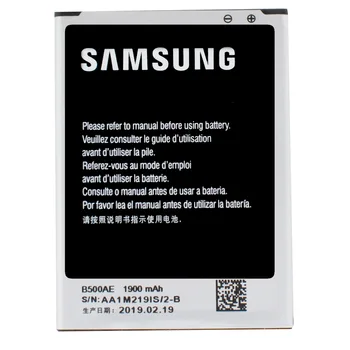 5pcs/veliko OEM Baterija Za Samsung Galaxy S4 Mini I9190 I9192 I9195 I9198 Mobilni Telefon Zamenjava Visoke Kakovosti Bateria 1900mAh