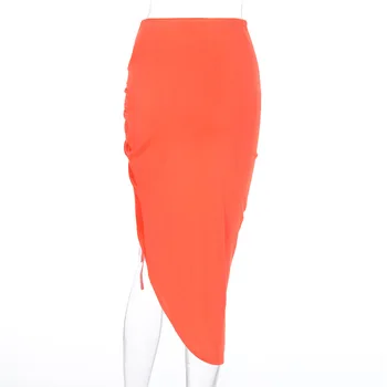 Evropa Amerika Vroče Prodaje Seksi Krilo 2020 Jeseni Ženske Obleke Nove Tesen Vrvico Oranžno Rjave Nočni Klub Stranka Krilo