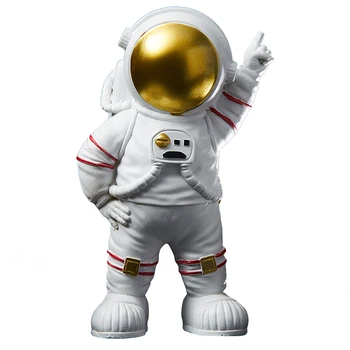 Nordijska Astronavt Kip Doma Namizni Dekor Lik Kiparstvo Kozmonavt Hero Office Miniature Model Ustvarjalnega Slika Figurice