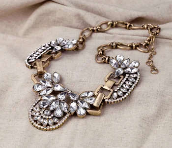 Moda, modni dodatki letnik royal elegantna ženska ogrlica brezplačna dostava